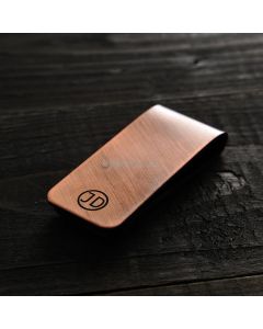 Personalised Handcrafted Solid Heavyweight Copper Money Clip