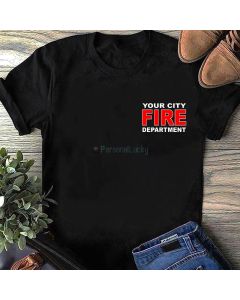 Personalized Fire Department T-shirt Custom With Your Department