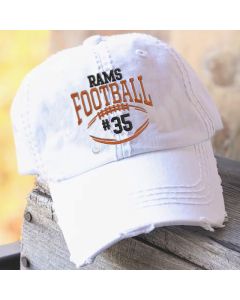 Personalized Team Football Cap Football Team Spirit Baseball Hat