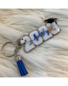 Custom Name 2023 Graduate Keychain Class of 2023 Gift