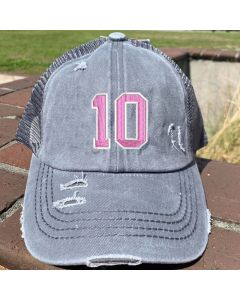 Ponytail Hats Custom Girl High Ponytail cross Baseball Cap