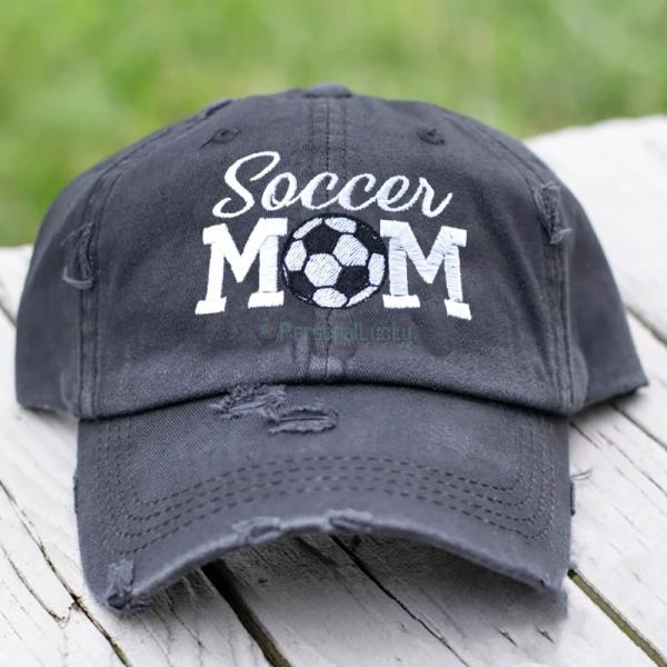 Soccer Mom Baseball Cap Soccer World Cup Hat | PersonalLucky.com