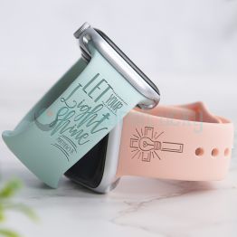 Let Your Light Shine silicone Watch Band Bible Watch Band