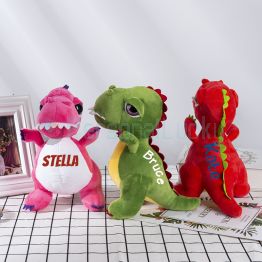 Personalized T-Rex Dinosaur Soft Toy