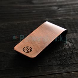 Personalised Handcrafted Solid Heavyweight Copper Money Clip