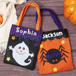 Personalized Halloween Gift For Kids Trick or Treat Bag