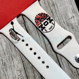 Personalized Cheer Mom Football Watch Band