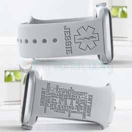 Personalized EMT Paramedic First Responder Watch Band