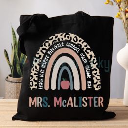 Teacher Appreciation Gift Personalized Reusable Work Bag