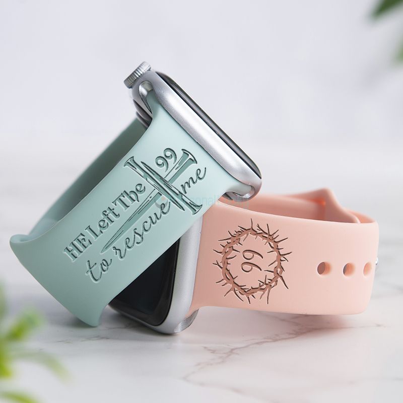 He Left the 99 to Rescue Me Christian Inspirational Watch band