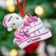 Baby Born During Covid Pandemic First Christmas  resin ornament