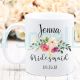 Personalized Bridesmaid Mug