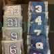 Embroidered Baseball Numbers Cooling Towels Softball Cooling Towels