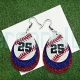 Personalized Sports Earrings  