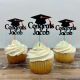 Personalized Graduation Cupcake Topper 