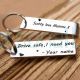 Personalized Aluminum Gift Keychain