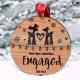 2020 Mr. & Mrs. Couple Christmas Ornament