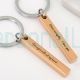 Personalized 4 sides Engraved Key chain