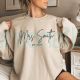 Custom Name Bride Mrs Sweatshirt