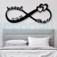 Personalized Wedding Date Sign Gift for Couple