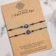 Evil Eye 7 Knot Lucky Bracelets for Women Men Little Boys & Girls