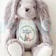 Personalised Baby First Christmas Plush Bunny 