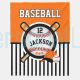 Personalized Baseball Star Blankt Custom Name Sport Gift
