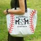 Personalized Baseball Softball Mom Gift Mother Tote Bag