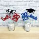 Graduation Centerpiece Class of 2023 Graduation Decoration  (4 pack)
