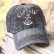 Captain Anchor Embroidery Baseball Hat