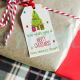 Personalized We Wish You A Merry Christmas Gift Tags Holiday Labels