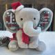 Christmas Gift Personalized Baby Stuffed Elephant