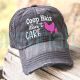 Personalized Coop Hair Don't Care Chicken Hats Coop Queen cap