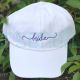 Personalized Handwriting Script Baseball Hat Custom Text Cap