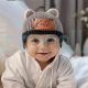 Custom Baby Beanie Hat Personalised Newborn Beanies Teddy bear hat