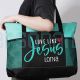 Custom Christian, Faith, Bible Quote, Be Kind Gift Love Like Jesus Tote Bag