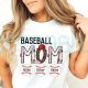 Personalized Baseball or Softball Mom T-shirt/Sweatshirt
