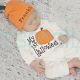 Baby First Halloween Outfit with Pumpkin Hat Halloween Suit