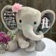 Loss Gift For A Child Personalized Stuffed Hug from Heaven Elephant