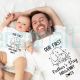 Personalized Daddy and Me Elephant Shirt First Fathers Day Gift