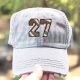 Personalized Football Number Cap Custom Football Hat