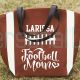 Personalized Football Tote Bag Football Mom Bag