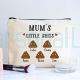 Funny Mum Gift Mum's Little Shit Personalised Makeup Bag