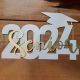 Personalized Name, 2024 Graduation Cap Wood Sign