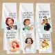 Retro Sassy Dishtowels Kitchen Towel