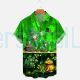 St. Patrick's Day Chest Pocket Short Sleeve Shirt