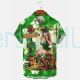 Royaura St. Patrick's Day Breast Pocket Hawaiian Shirt