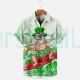 Men's St. Patrick's Day Surfing Short Sleeve Shirt