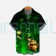 St. Patrick's Day Chest Pocket Money Box Short Sleeve Shirt