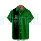 St. Patrick's Day Wine Glass Short Sleeve Shirt